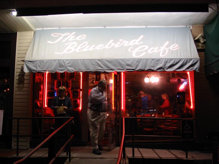 The Bluebird Cafe, 4104 Hillsboro Road, Nashville, Tennessee