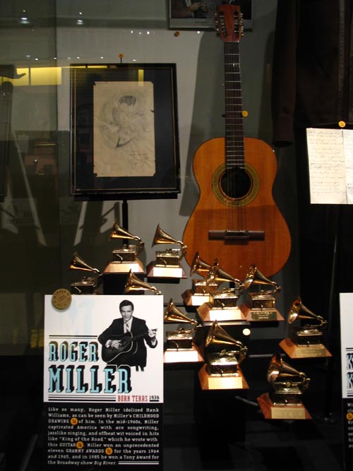 oger Miller Display, Country Music Hall of Fame and Museum, 222 5th Avenue South, Nashville, Tennessee
