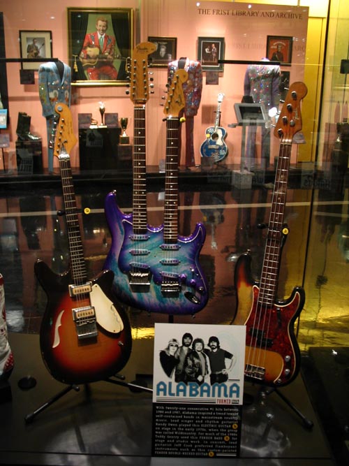 Alabama Display, Country Music Hall of Fame and Museum, 222 5th Avenue South, Nashville, Tennessee