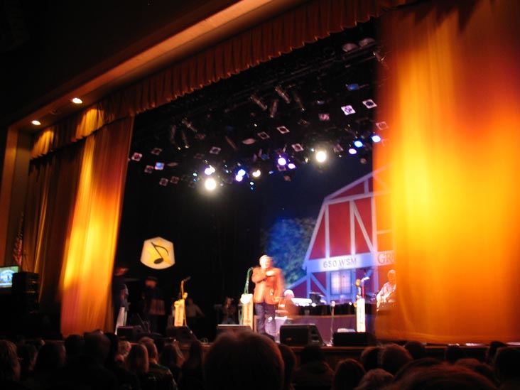 Grand Ole Opry, Ryman Auditorium, Nashville, Tennessee, January 5, 2007