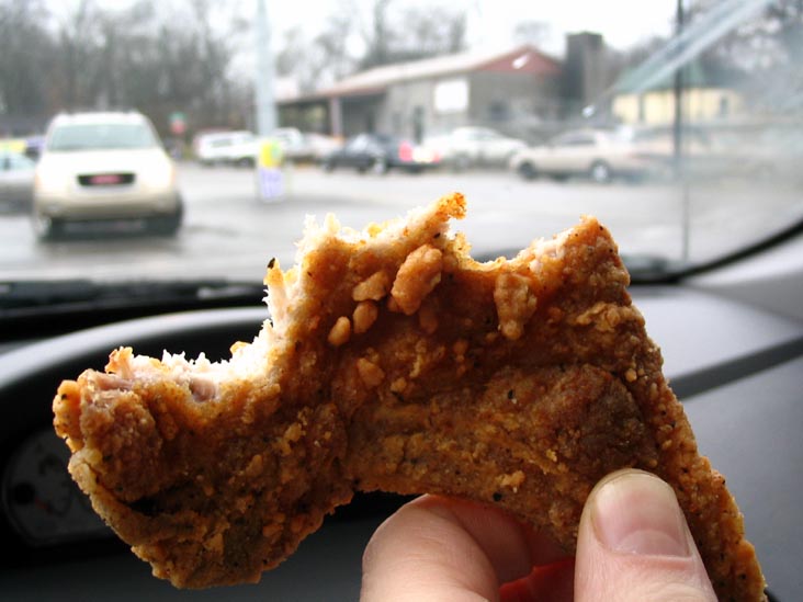 Fried Pork Chop, Lil Cee's Home-Cooked Meals, 605 Douglas Avenue, Nashville, Tennessee