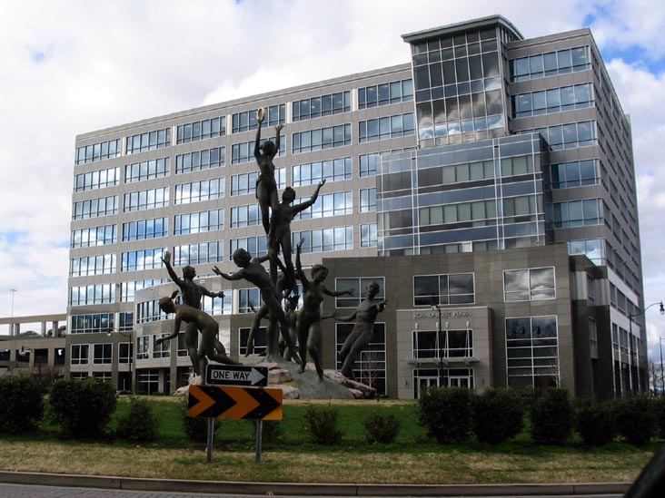 Alan LeQuire's Musica Roundabout Sculpture, Music Row, Nashville, Tennessee