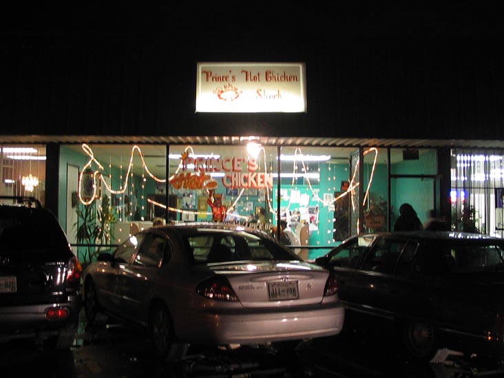 Prince's Hot Chicken Shack, 123 Ewing Drive, Nashville, Tennessee