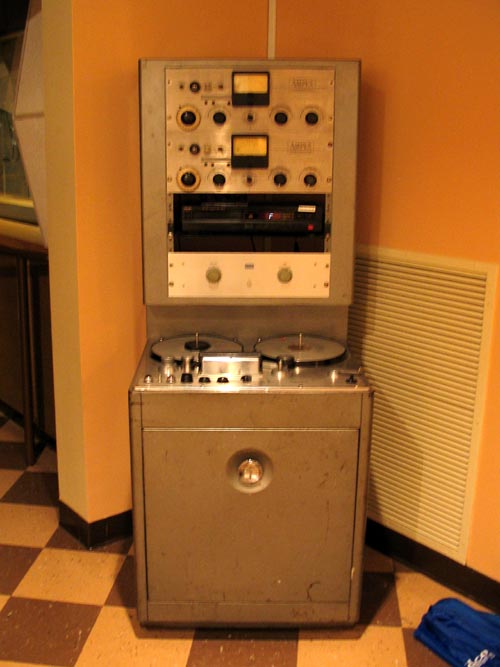 Tape Machine, RCA Studio B, 1611 Roy Acuff Place, Nashville, Tennessee