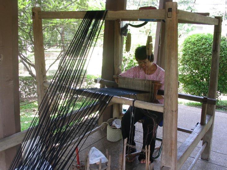 Loom, Bang Sai Royal Folk Arts & Crafts Center, Ayutthaya Province, Thailand