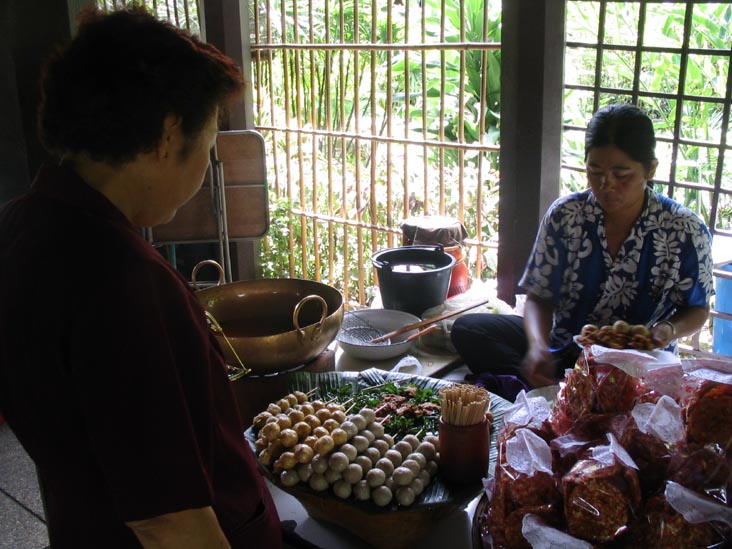 Snacks, Bang Sai Royal Folk Arts & Crafts Center, Ayutthaya Province, Thailand