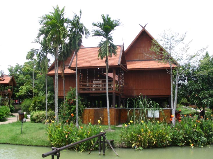 Traditional Thai House, Bang Sai Royal Folk Arts & Crafts Center, Ayutthaya Province, Thailand