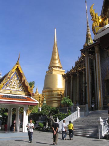 Phra Siratana Chedi, Wat Phra Kaeo, Bangkok, Thailand