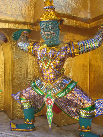 Figure, Wat Phra Kaeo Complex, Bangkok, Thailand