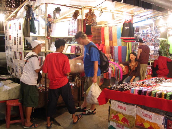 Stall on Chang Klan, Night Market, Chiang Mai, Thailand