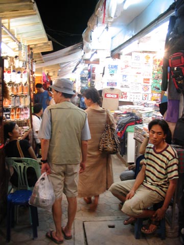 Stalls, Chang Klan, Night Market, Chiang Mai, Thailand