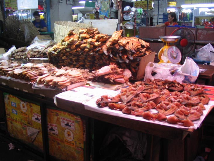 Fish Products, Ton Lamyai Market, Chiang Mai, Thailand