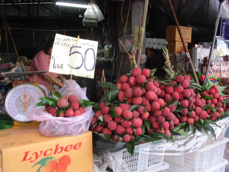 Lychees, Ton Lamyai Market, Chiang Mai, Thailand
