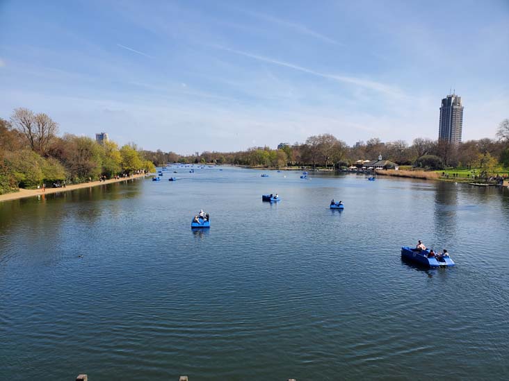 The Serpentine, Hyde Park, London, England, April 9, 2023