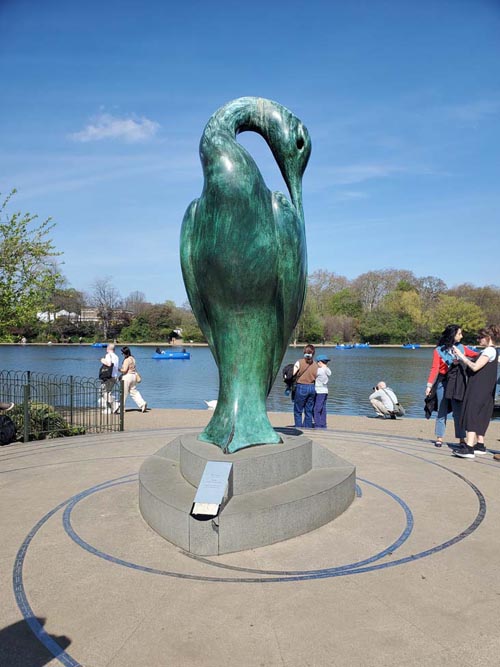 Serenity Sculpture, The Serpentine, Hyde Park, London, England, April 9, 2023