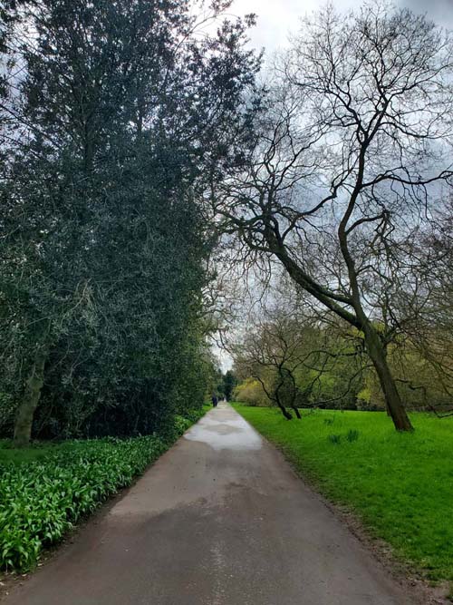 Holly Walk, Kew Gardens, Richmond, London, England, April 14, 2023