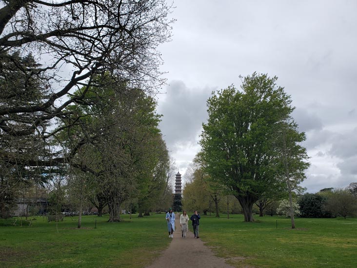 Pagoda Vista, Kew Gardens, Richmond, London, England, April 14, 2023