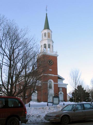 First Unitarian Church, 152 Pearl Street, Burlington, Vermont