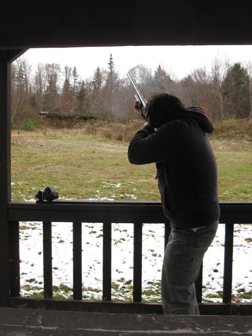 Clay Bird Shooting, The Mountain Top Inn & Resort, 195 Mountain Top Road, Chittenden, Vermont, October 29, 2011