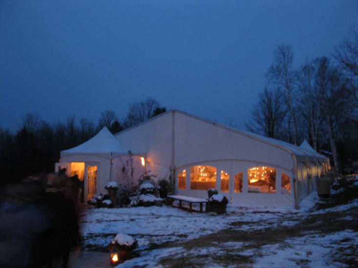 Event Tent, The Mountain Top Inn & Resort, 195 Mountain Top Road, Chittenden, Vermont, October 29, 2011