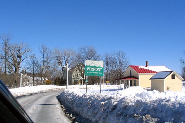 Vermont State Line, Vermont Route 17, Addison County, Vermont