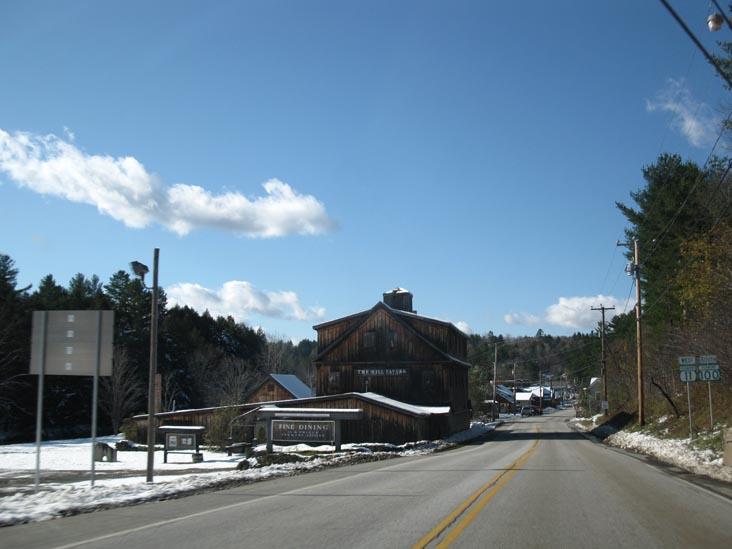 North Main Street, Londonderry, Vermont, October 30, 2011