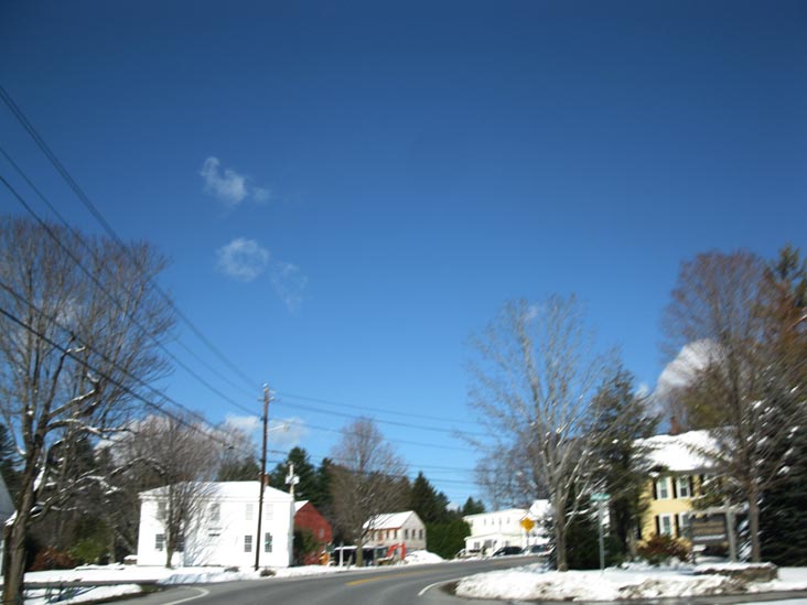 Main Street, Weston, Vermont, October 30, 2011