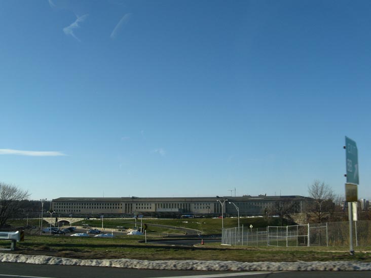 The Pentagon From Interstate 395, Arlington, Virginia, December 28, 2009