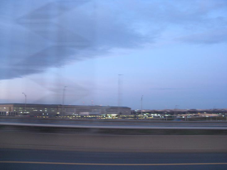 The Pentagon From Interstate 395, Arlington, Virginia, January 3, 2010