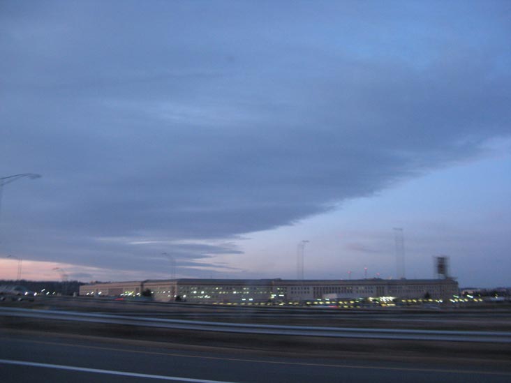 The Pentagon From Interstate 395, Arlington, Virginia, January 3, 2010