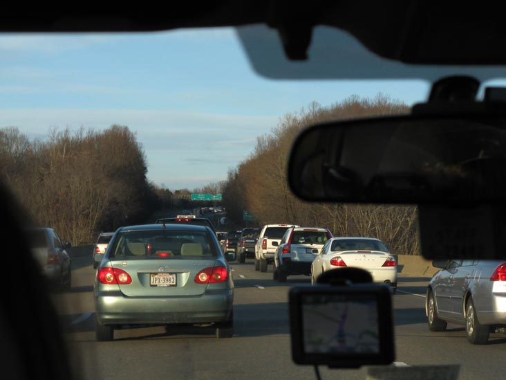 Interstate 95 Near Exit 126, Spotsylvania, Virginia, January 3, 2010, 4:11 p.m.