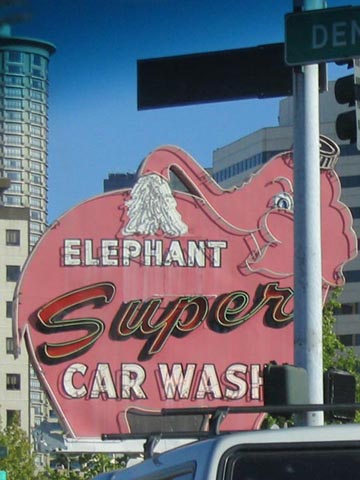 Elephant Car Wash, 616 Battery Street, Seattle, Washington