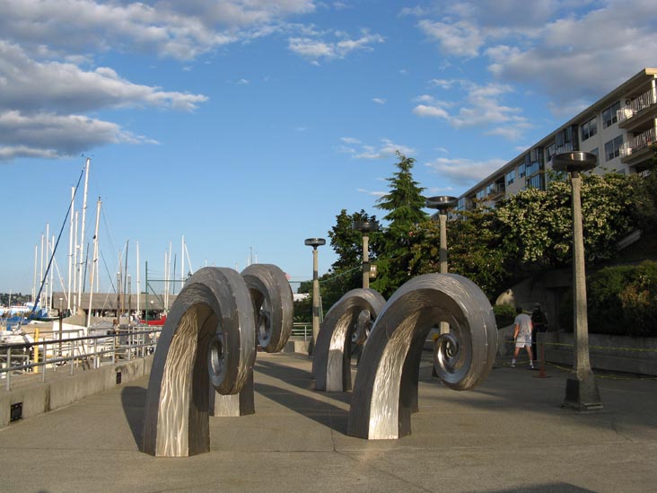 "Salmon Waves," Hiram M. Chittenden Locks, Ballard, Seattle, Washington