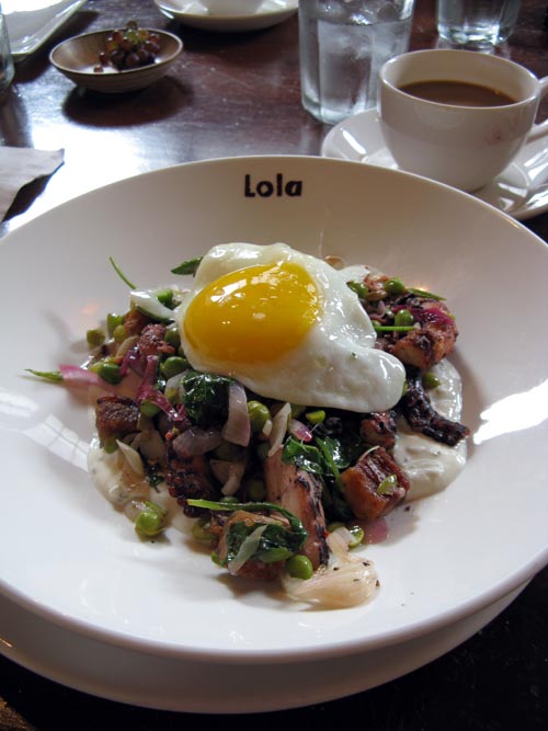 Tom's Big Breakfast, Lola, 2000 4th Avenue, Belltown, Seattle, Washington