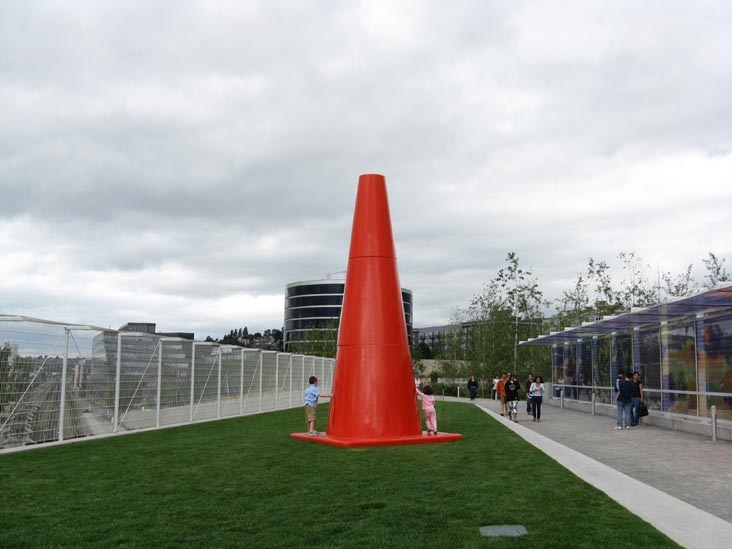 Dennis Oppenheim Cone, Olympic Sculpture Park, Belltown, Seattle, Washington