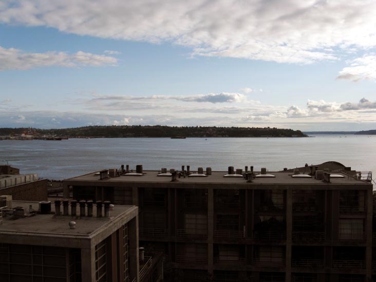 Elliott Bay From Maximilien-In-The-Market, 81 Pike St #A, Pike Place Market, Seattle, Washington