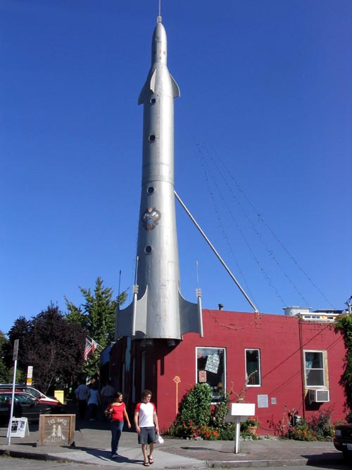 Fremont Rocket, Fremont, Seattle, Washington