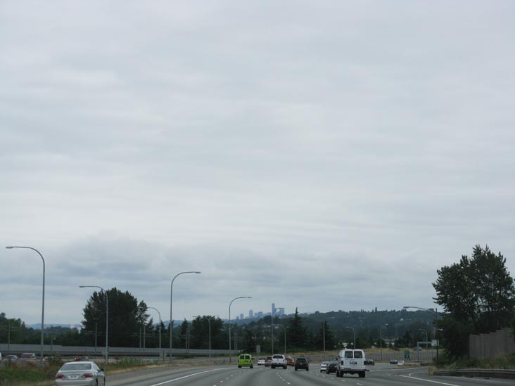 Seattle Skyline From Interstate 5, Seattle, Washington