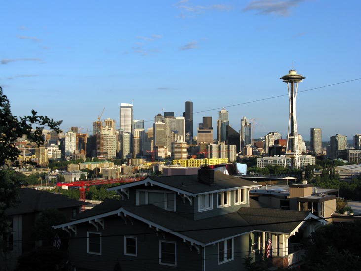 Seattle Skyline From Queen Anne, Seattle, Washington