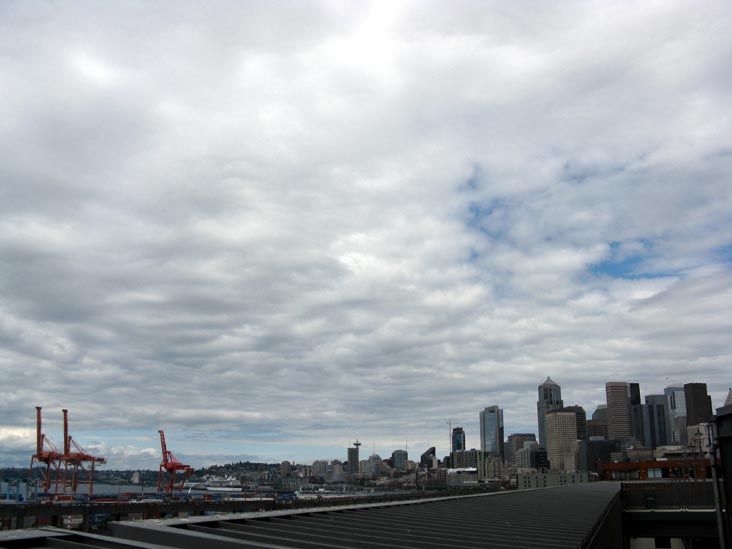 Seattle Skyline From Safeco Field, Seattle, Washington