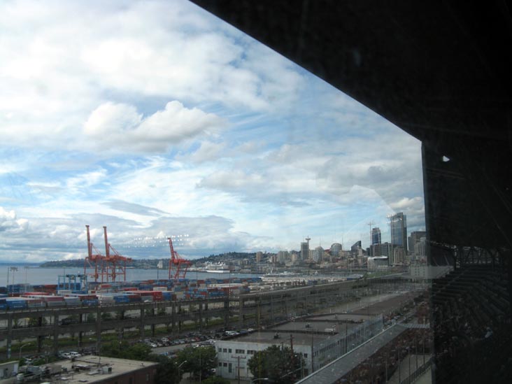 Seattle Skyline From Section 337, Safeco Field, Seattle, Washington