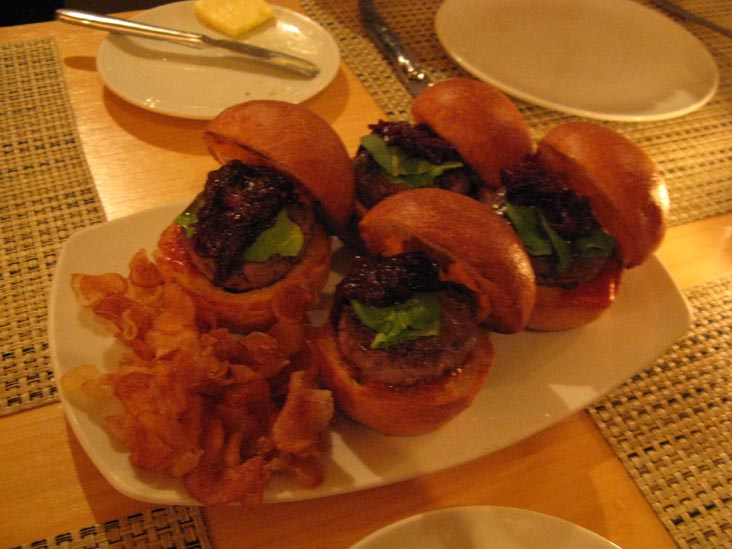 Mini Duck Burgers, Tilth, 1411 North 45th Street, Wallingford, Seattle, Washington