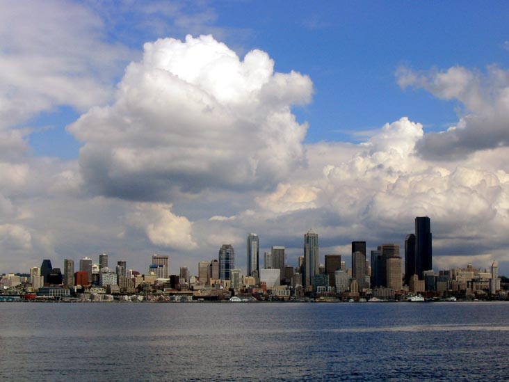 Downtown Seattle Skyline from West Seattle, Seattle, Washington