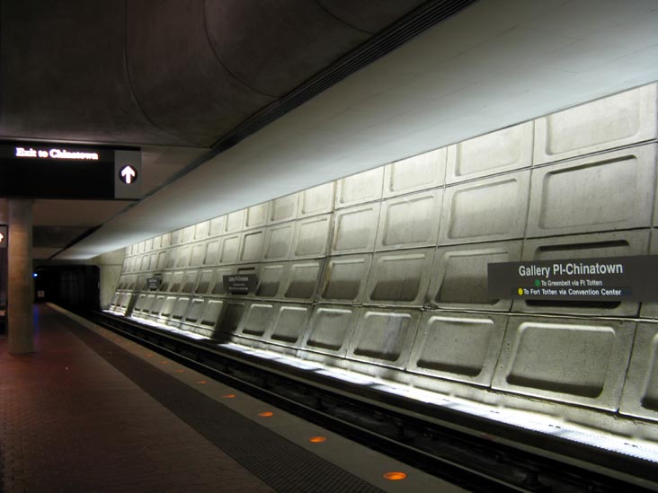 Gallery Place-Chinatown Station, DC Metrorail, Washington, D.C.
