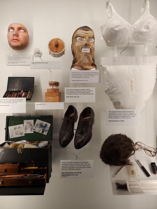 Tools of the Trade Exhibit, Spy Museum, Washington, D.C., April 21, 2022