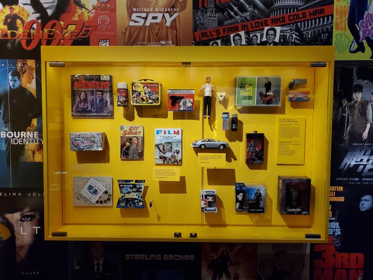License To Thrill Exhibit, Spy Museum, Washington, D.C., April 21, 2022