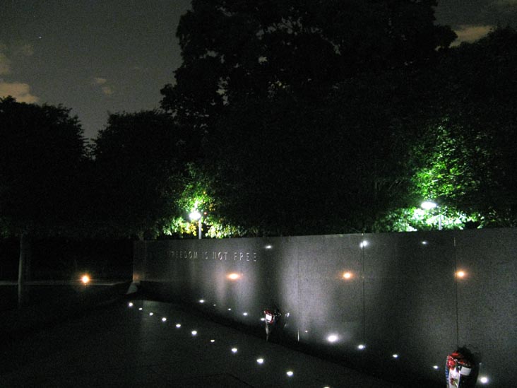 Freedom Is Not Free Wall, Korean War Veterans Memorial, National Mall, Washington, D.C.
