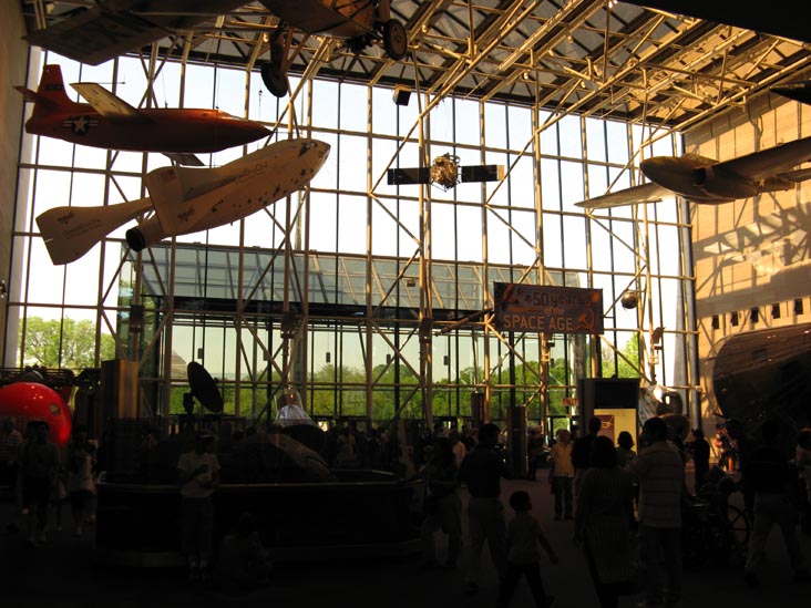 Mall Entrance, Smithsonian National Air and Space Museum, National Mall, Washington, D.C.