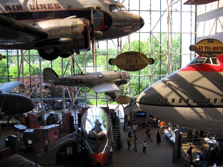 America By Air Exhibit, Smithsonian National Air and Space Museum, National Mall, Washington, D.C.