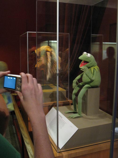 Kermit the Frog, National Treasures of Popular Culture Exhibit, Third Floor West, Smithsonian National Museum of American History, National Mall, Washington, D.C.